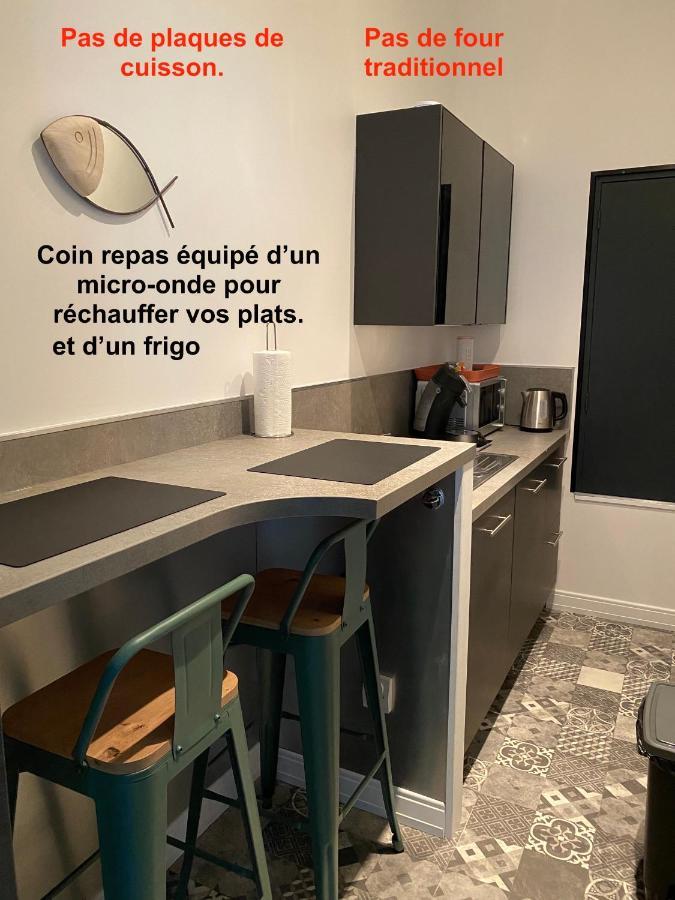 Chambre Tout Confort Avec Commodites Espace Repas Wifi Parking Wimereux Kültér fotó