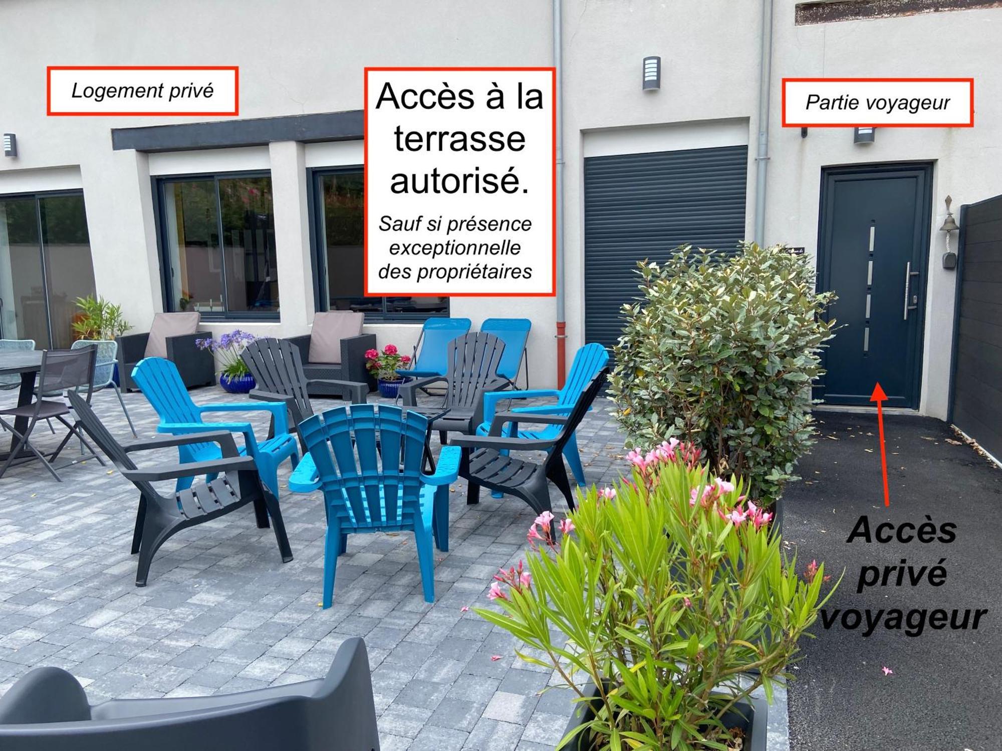 Chambre Tout Confort Avec Commodites Espace Repas Wifi Parking Wimereux Kültér fotó